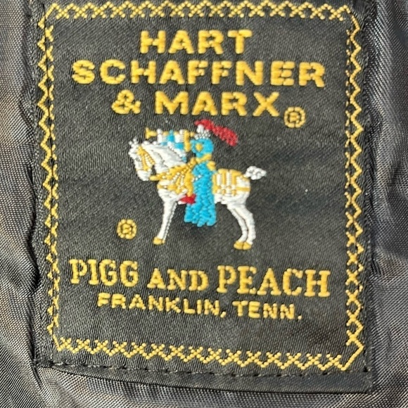 Hart, Schaffner & Marx Suit Jacket Size and Museum of Art Tie - Picture 8 of 15